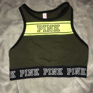 PINK SPORTS BRA